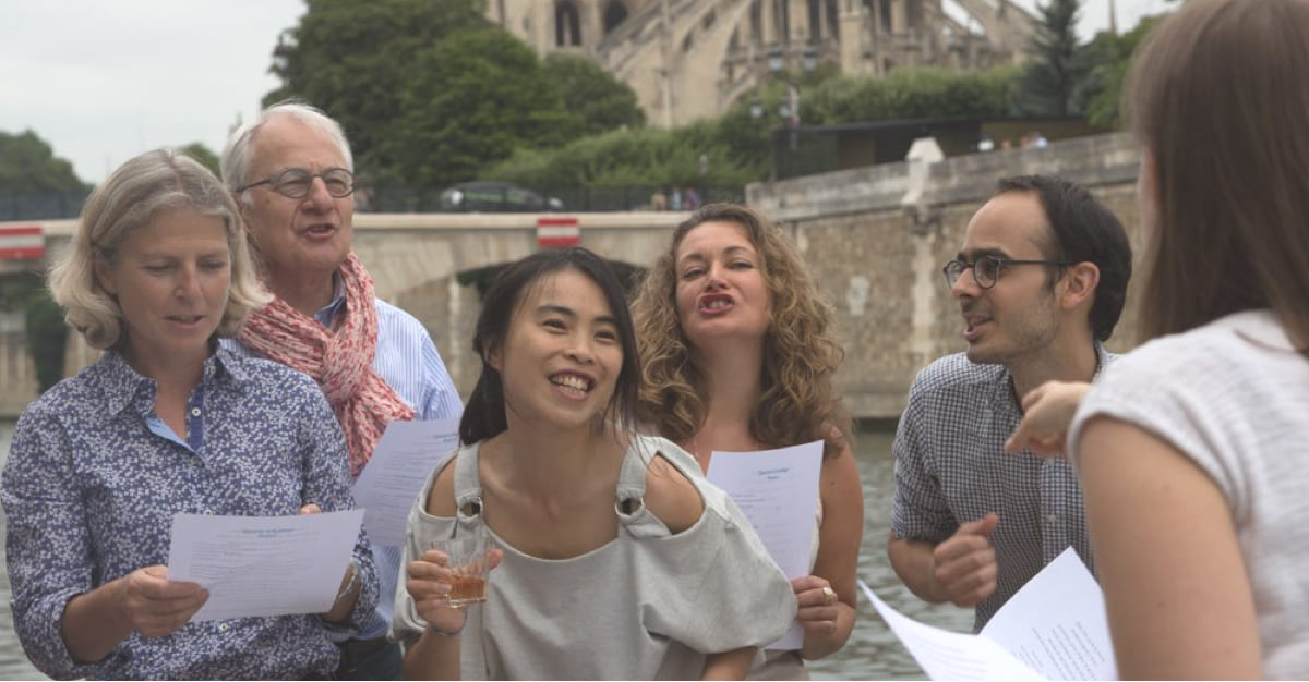 Free French workshops in Paris